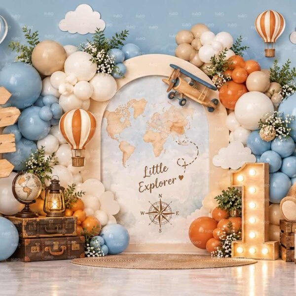 New Collections Baby Backdrop - NC 1178